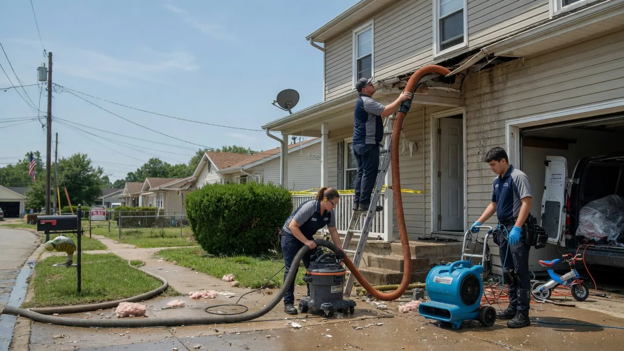 Water Damage Restoration in Amelia, LA near me